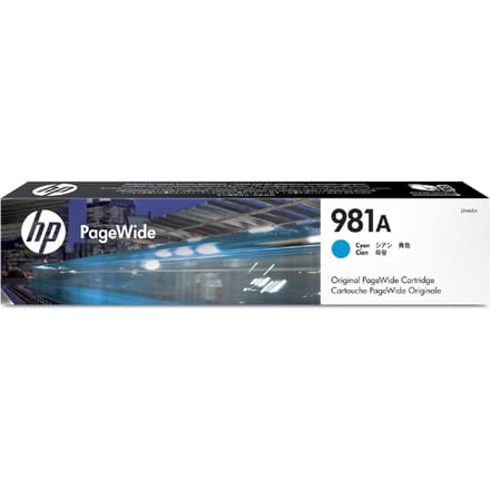 HP J3M68A nr. 981A inktcartridge cyaan (origineel)