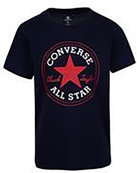Converse Jongens T-shirt - Black - Maat 110/116