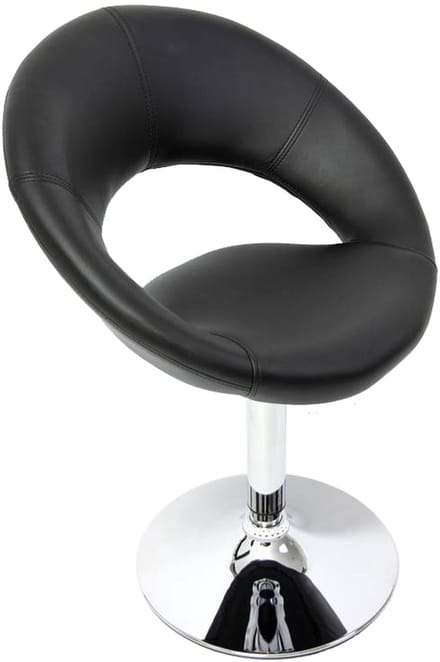 Set van 6 eetkamerstoelen Eetkamerstoel Palermo ~ zwart