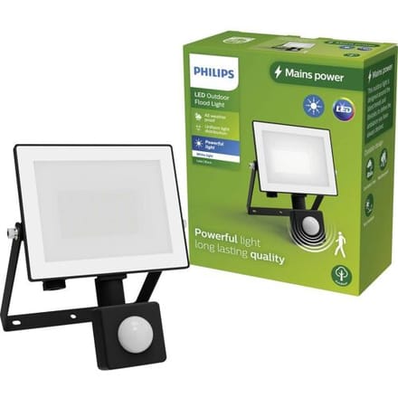 Philips LED Lois 929004642201 LED-buitenschijnwerper met bewegingsmelder 20 W Lichtkleur (naam): Warmwit