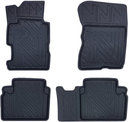 Rubbermatten Honda Civic 2006-2011 (complete set) - Premium carbonlook