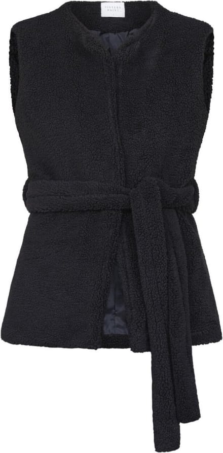 SISTERS POINT Guca-l.ve Dames Gilet - Black - Maat XL
