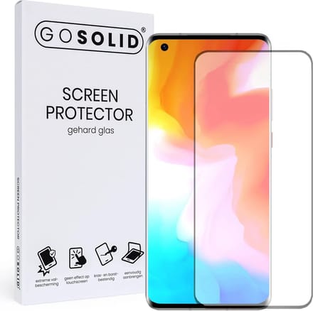GO SOLID! ® Screenprotector geschikt voor Oppo A52 - gehard glas