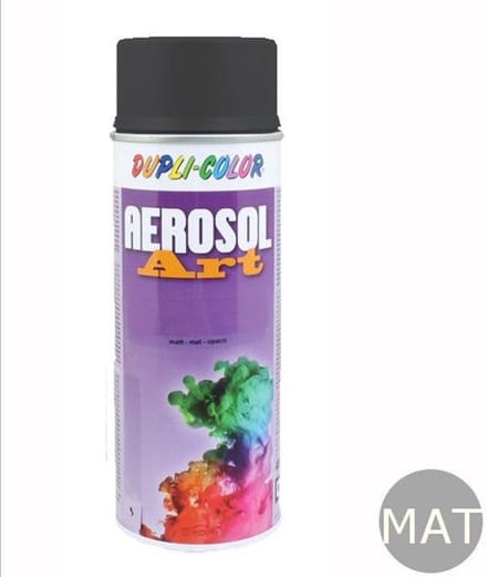 Dupli-Color Aerosol-Art 400ml spuitbus  MAT RAL 9011