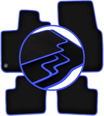 CARLUX-BLUE automatten voor: Renault Twingo III hatchback (2014-)