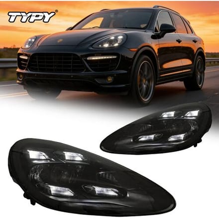 TYPY LED Koplampen Set van 2 voor Porsche Cayenne 958 / 958.1 (2011-2014) - Upgrade 2020 PDLS Matrix-koplampen
