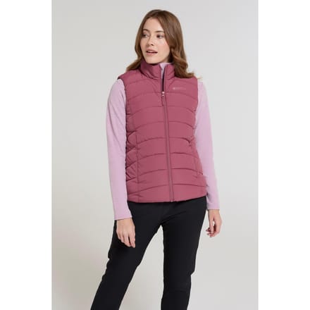 Mountain Warehouse Dames/Dames Opal Gewatteerd Gilet (Roze)