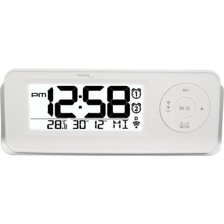 Radio gestuurde wekker - Datum en Temperatuurweergave - Technoline WT 498
