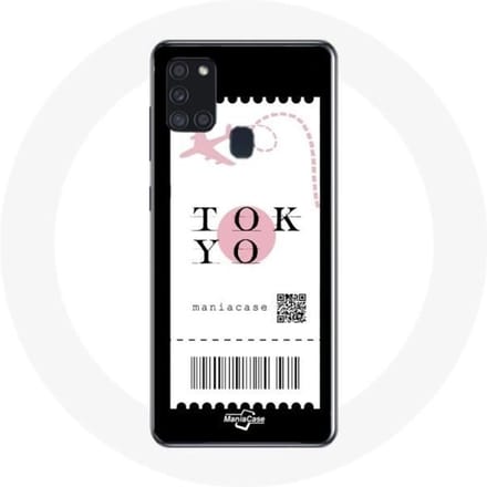 Samsung Galaxy A21S hoesje Tokyo vliegticket