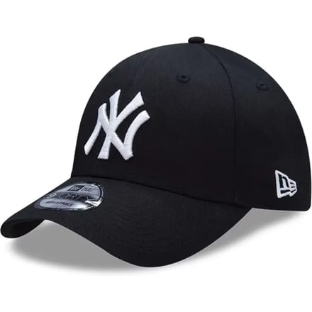 New Era Yankees Cap - zwart/zilver - pet