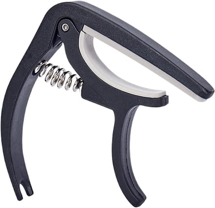 Gitaar Capo - Muziek Tool - Instrument Stemmen - Verstelbare Klem - 11 cm - Zwart