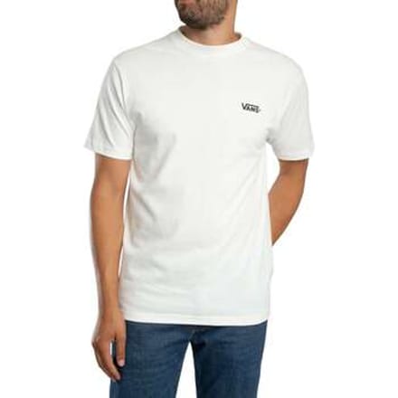 Vans Nieuw T-Shirt Met Print Op De Linkerborst, Wit