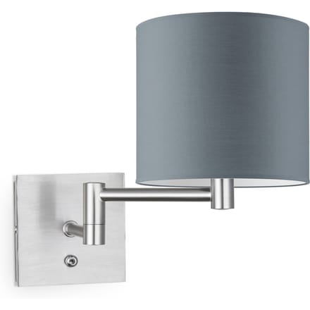wandlamp Swing Bling Ø 20 cm - lichtgrijs