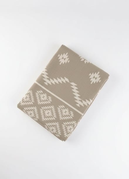 Patara – Turkse hamamdoek – 100x180 cm – katoen – licht & sneldrogend – beige