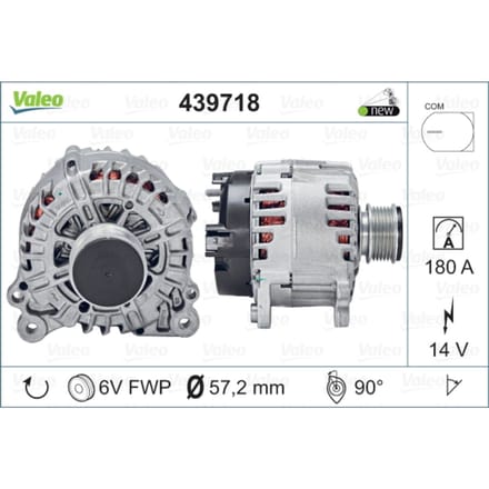 Driefasige generator VALEO ORIGINS NEW VALEO 439718