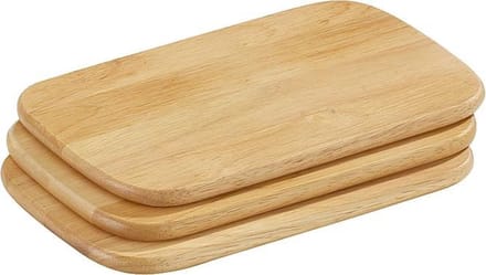 Zassenhaus Snijplank 3 stuks, 22x15 cm