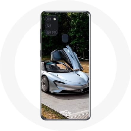 Coque - McLaren - Galaxy A21S - Formule 1 - Gris - Coque Rigide gris