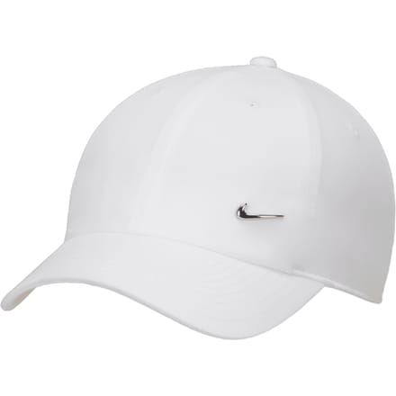 Nike Dri-fit Club Metal Swoosh Cap Fb5372-100 - Kleur Wit-multicolour - Maat M/L