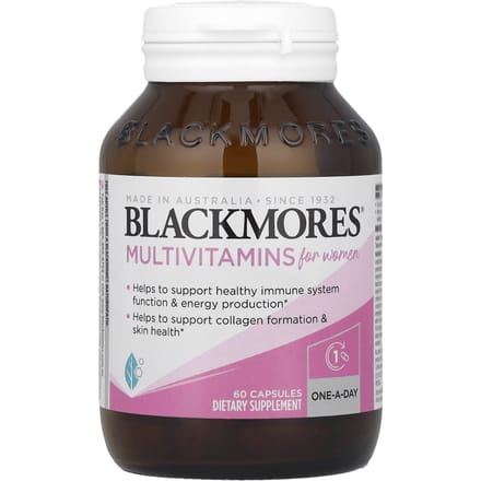 Blackmores, Multivitamines pour femmes, 60 gélules