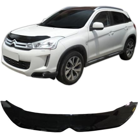Déflecteur de Capot - SCOUTT - Citroen Jumper - Plastique ABS - Installation Facile - Noir noir