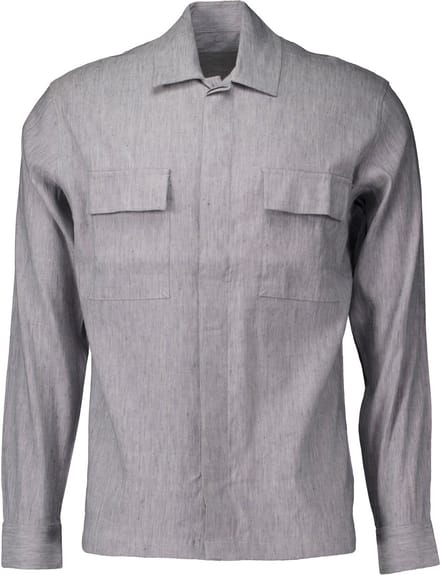 Gentiluomo - Vest Grijs Gentiluomo Overshirts Grijs S2055-850