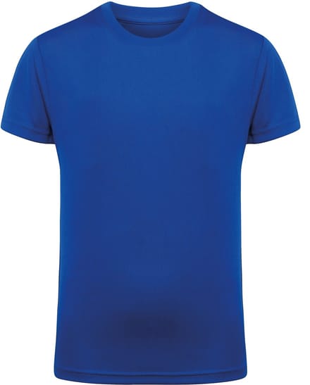 TriDri Kids Performance T-Shirt TR10B - Royal - 3/4
