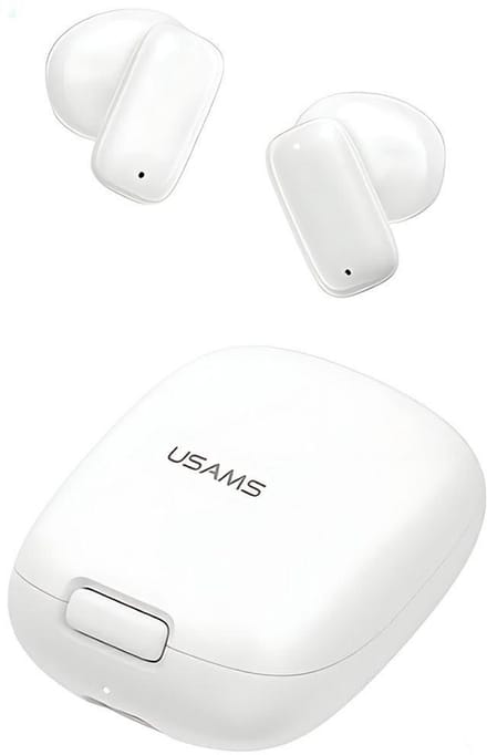 USAMS ID Serie - Draadloze Bluetooth Koptelefoon - Hi-Fi Geluid - Ergonomisch Ontwerp - Wit