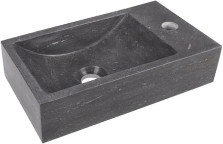 Differnz Hura Fontein - 40x22x11cm - kalksteen - grijs