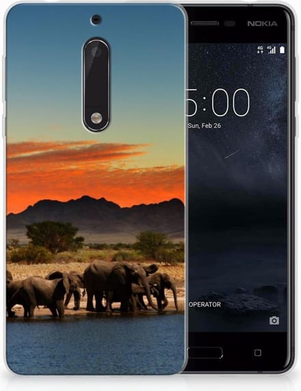Nokia 5 TPU Hoesje Olifanten