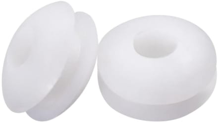 Dailygoods - 50 Stuks Rubberen Doorvoertules voor Kabelbescherming