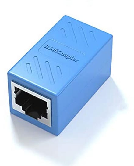2-pack RJ45 Ethernet Koppeling - Netwerkkoppeling voor Cat7, Cat6, Cat5e, Cat5