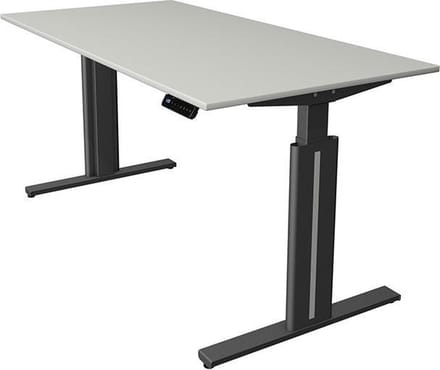 Kerkmann - Bureau Move-3 elegant licht grijs 160x80cm elektrisch verstelbaar