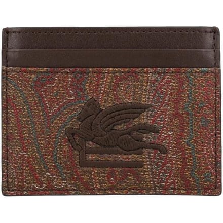 Porte-cartes Etro Jacquard Cachemire Pégase M0019 MP2E0001AA012 M0019