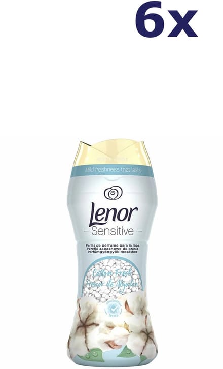 6x Lenor Geurbooster - 13sc/210gr - cotton fresh