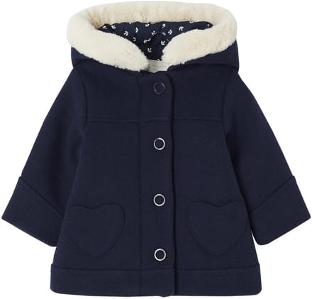 Vertbaudet Jas met capuchon baby meisje