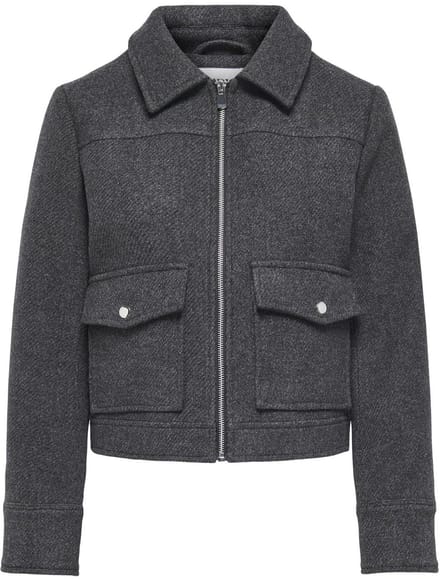 JDY - JDYNELLY SHORT ZIP JACKET OTW HAB - Dames - Gewatteerde jassen