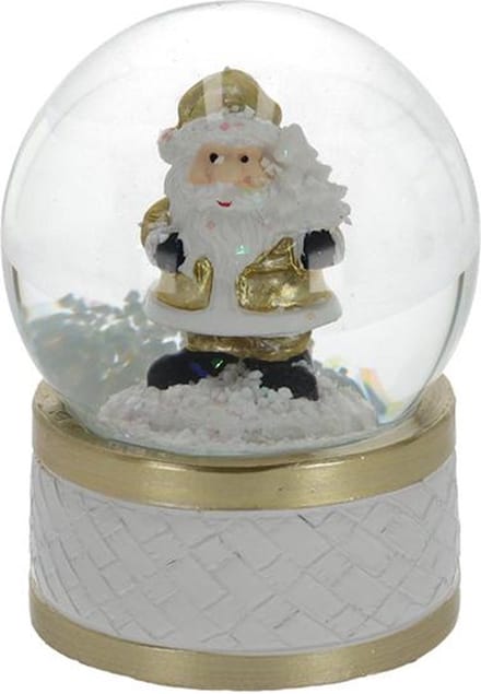 JENS LIVING - LED Sneeuwbol kerstbal - Ø 6,5 cm