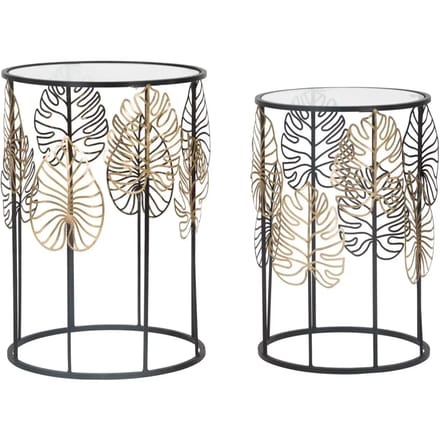 Tafel Foglie Glam Coppia Ø 38×55 cm