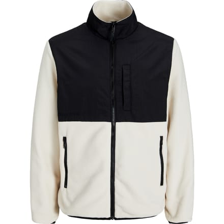 Jack & Jones - Heren Vest Marvin Fleece Jacket - Beige - Maat S