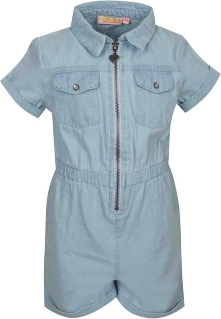 Someone Jurk meisje soft blue denim maat 98
