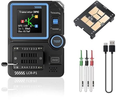 Multifunctionele Transistortester voor Condensatoren, Weerstanden en Transistors