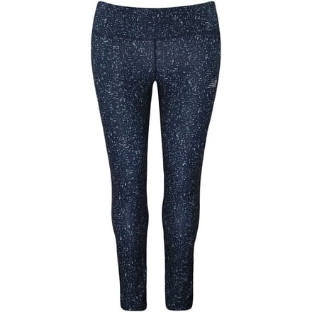 New Balance Bedrukte Navy Impact Legging voor hardloopsters WP11264 MTL
