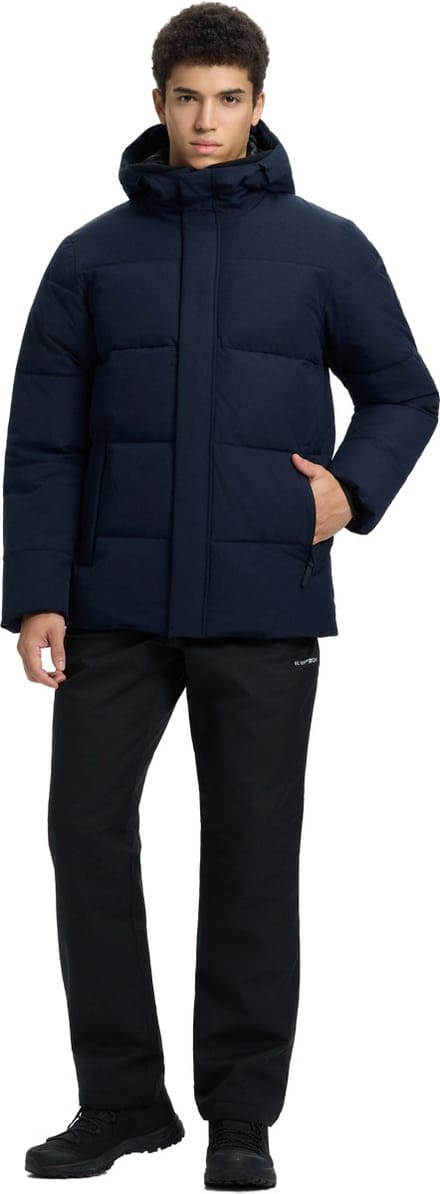 Icepeak Parksville Ski-jas - Heren Parka - Dark Blue