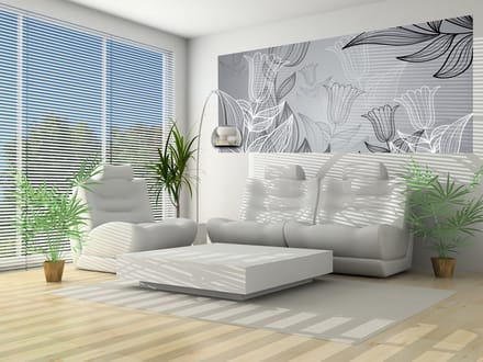 Flowers Forest Nature Photo Wallcovering
