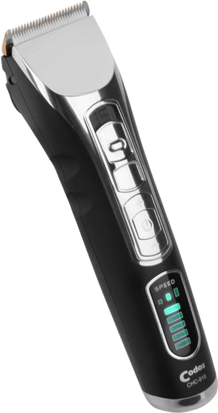 CODOS Wes 918 Draadloze Tondeuse Voor Professionals Kapseltrimmer Met Li Ion Batterij LED Display Verwijderbare Mes