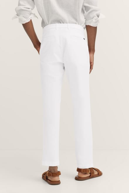 Bugatti Herren Chino met praktische riemlussen