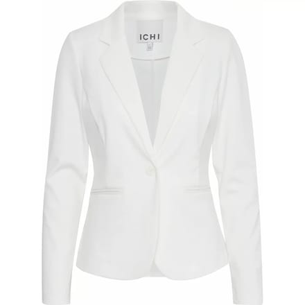 Slim fit blazer met paspelzakken, model 'KATE'