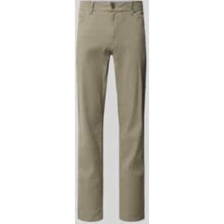 regular fit stoffen broek van mix van katoen en linnen model 'CADIZ'
