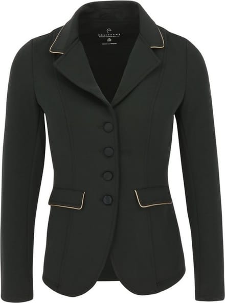 Equitheme Wedstrijdjas Marseille - maat 42 - black/rosegold