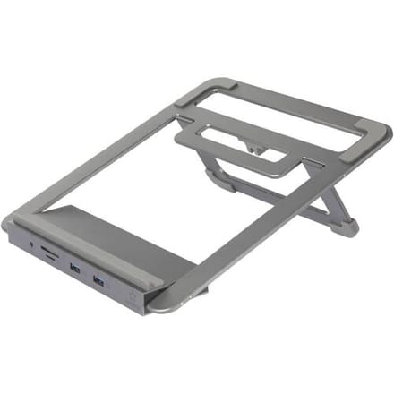 Renkforce RF-LLS-400 USB-C laptopdockingstation / standaard Geschikt voor merk (dockingstation): Universeel, Apple USB-C Power Delivery